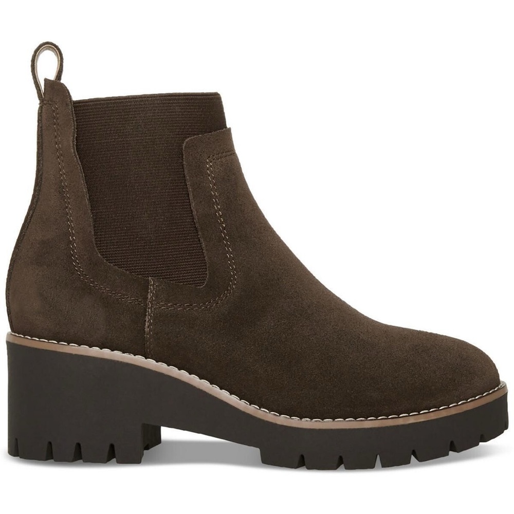 Aqua College Womens Demi Suede Waterproof  Chelsea Booties